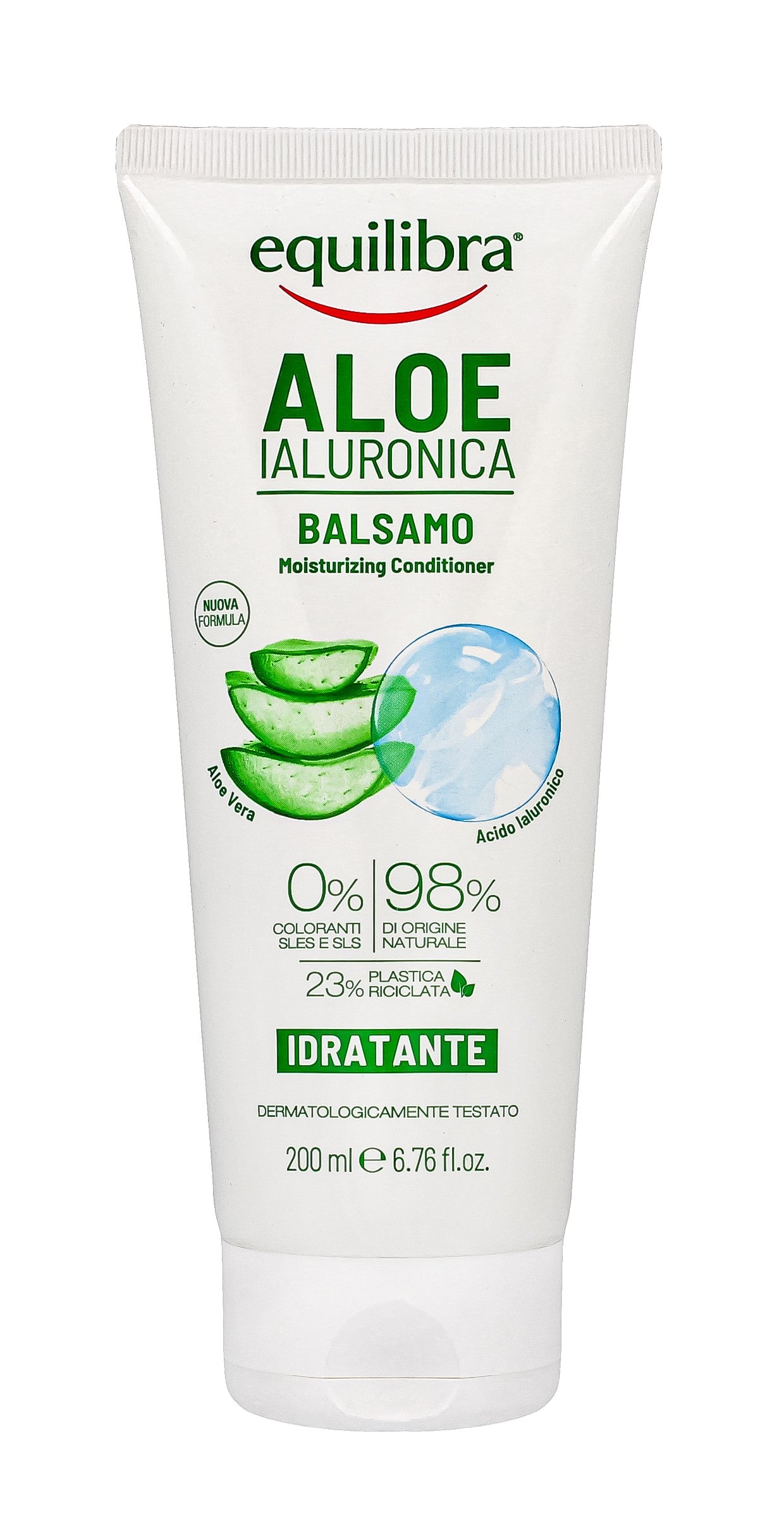 EQUILIBRA Aloe Moisturizing Aloe Hair Conditioner 200ml | Vaistine1.lt