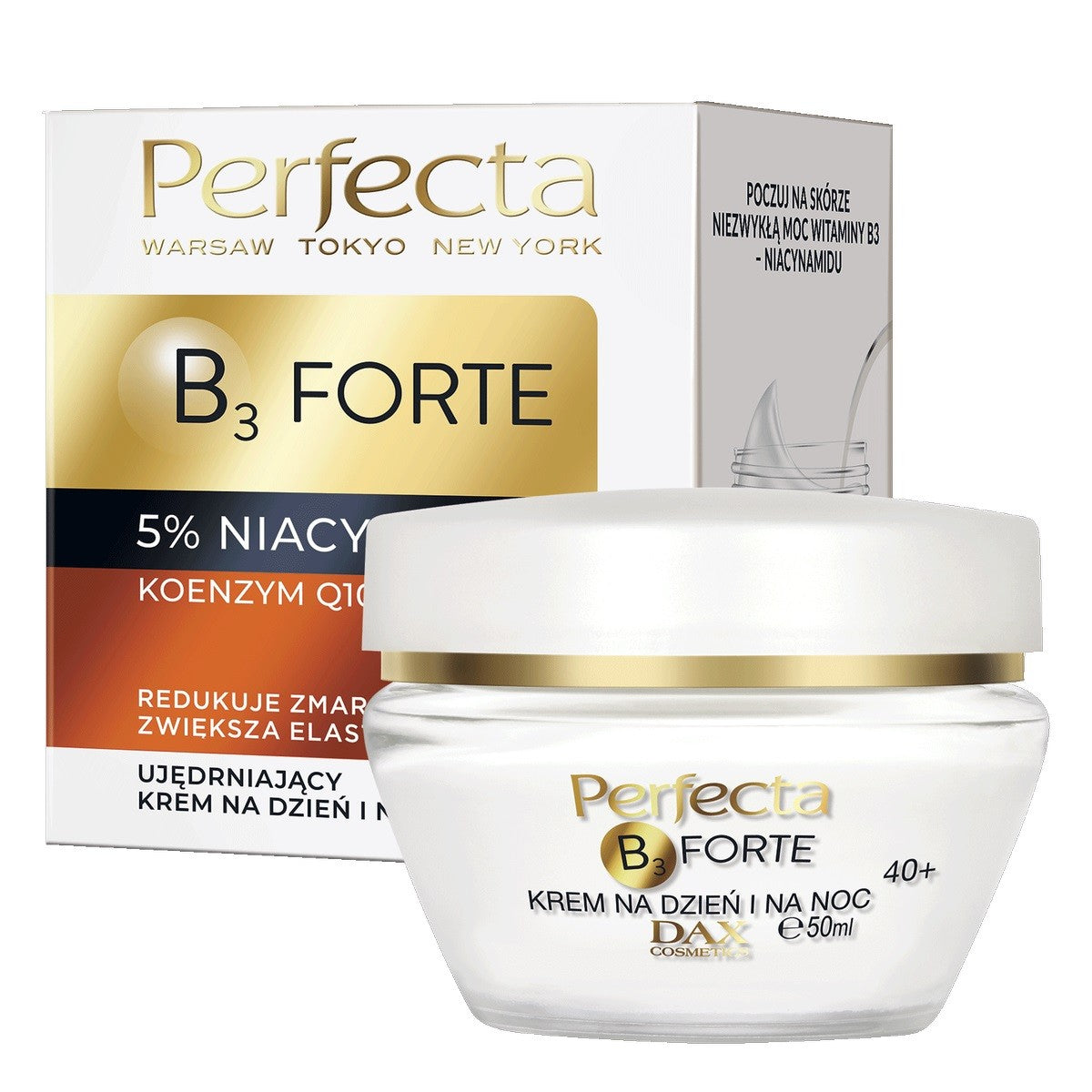 PERFECTA B3 Forte Firming Cream 40+ for day and night 50ml | Vaistine1.lt