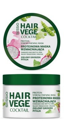 CHANTAL Sessio Hair Vegetable Protein Strengthening Mask - Green Pea and Pitaya 250 ml | Vaistine1.lt