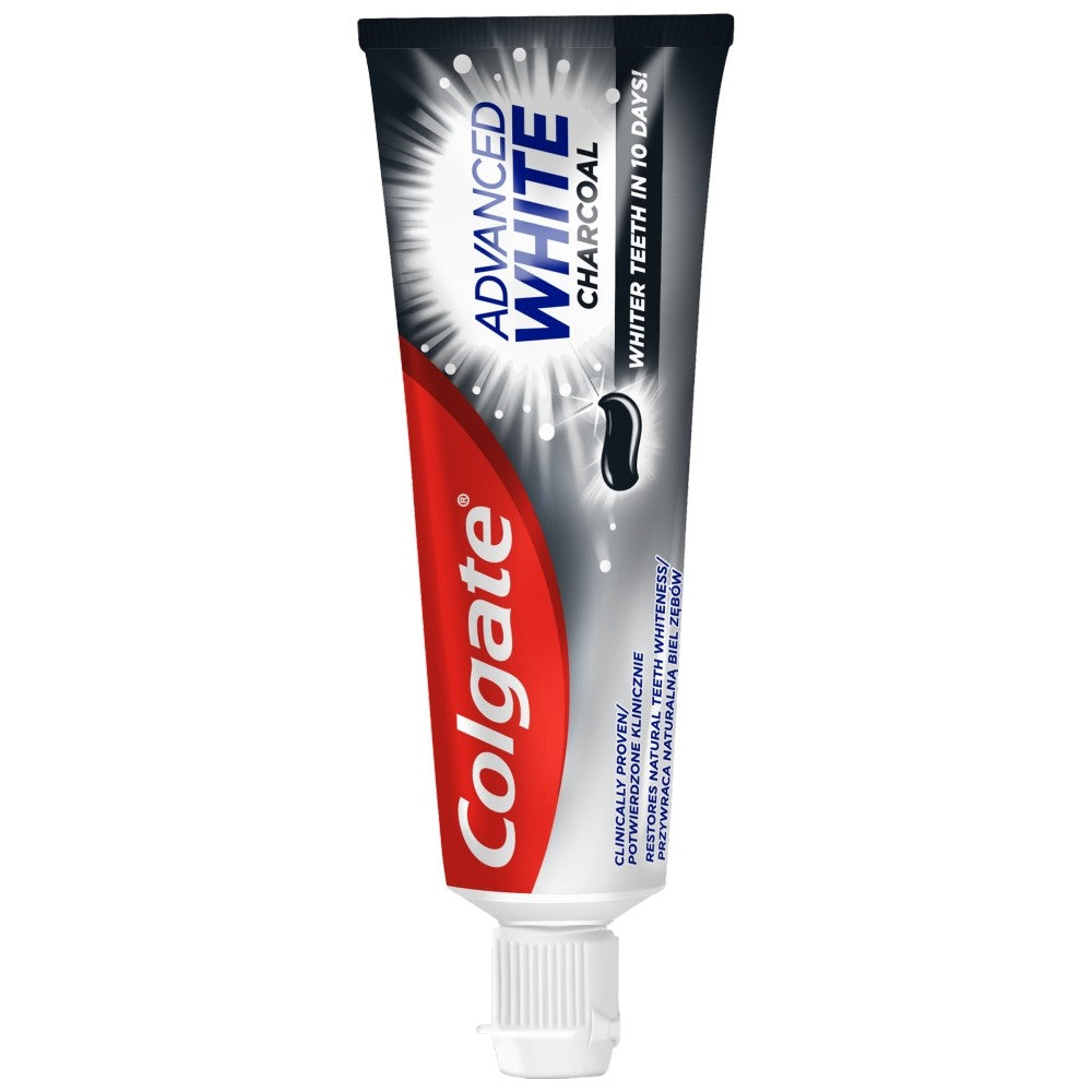 COLGATE Advanced White Toothpaste - Active Charcoal 75ml | Vaistine1.lt