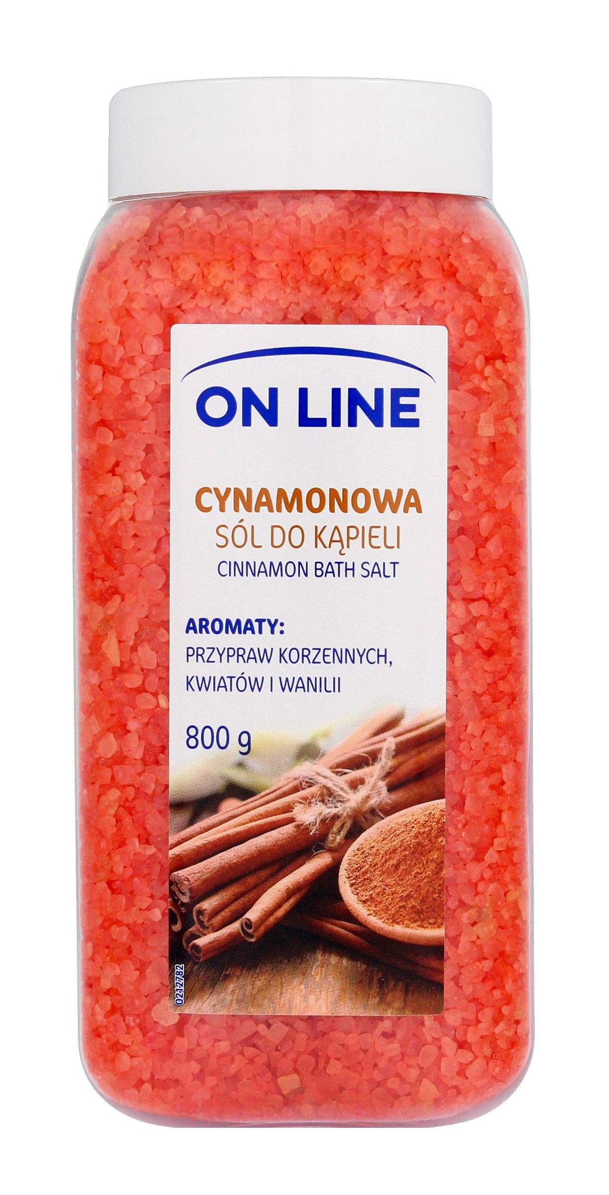 FS On LINE SÓL d/kąp 800g Cinnamon | Vaistine1.lt