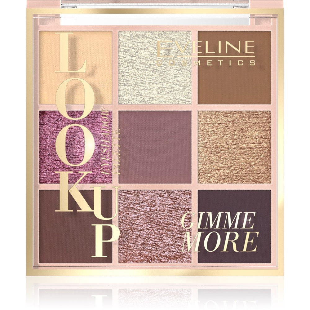 EVELINE Look Up Eyeshadow Palette Gimme More (9 shades) | Vaistine1.lt