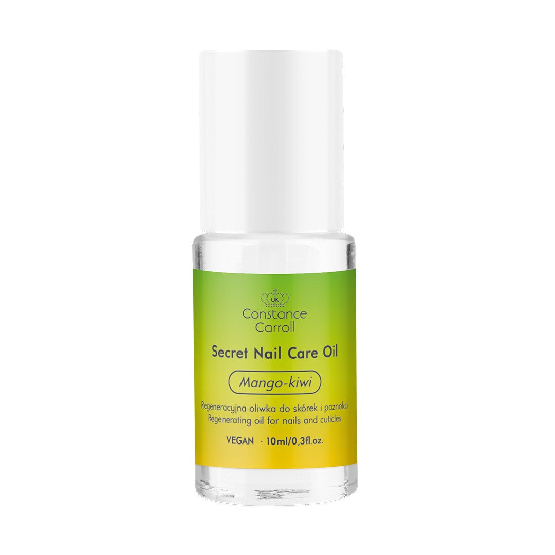 CONSTANCE CARROLL Secret Nail Care Oil Regenerating Cuticle and Nail Oil - Mango&Kiwi 10ml | Vaistine1.lt