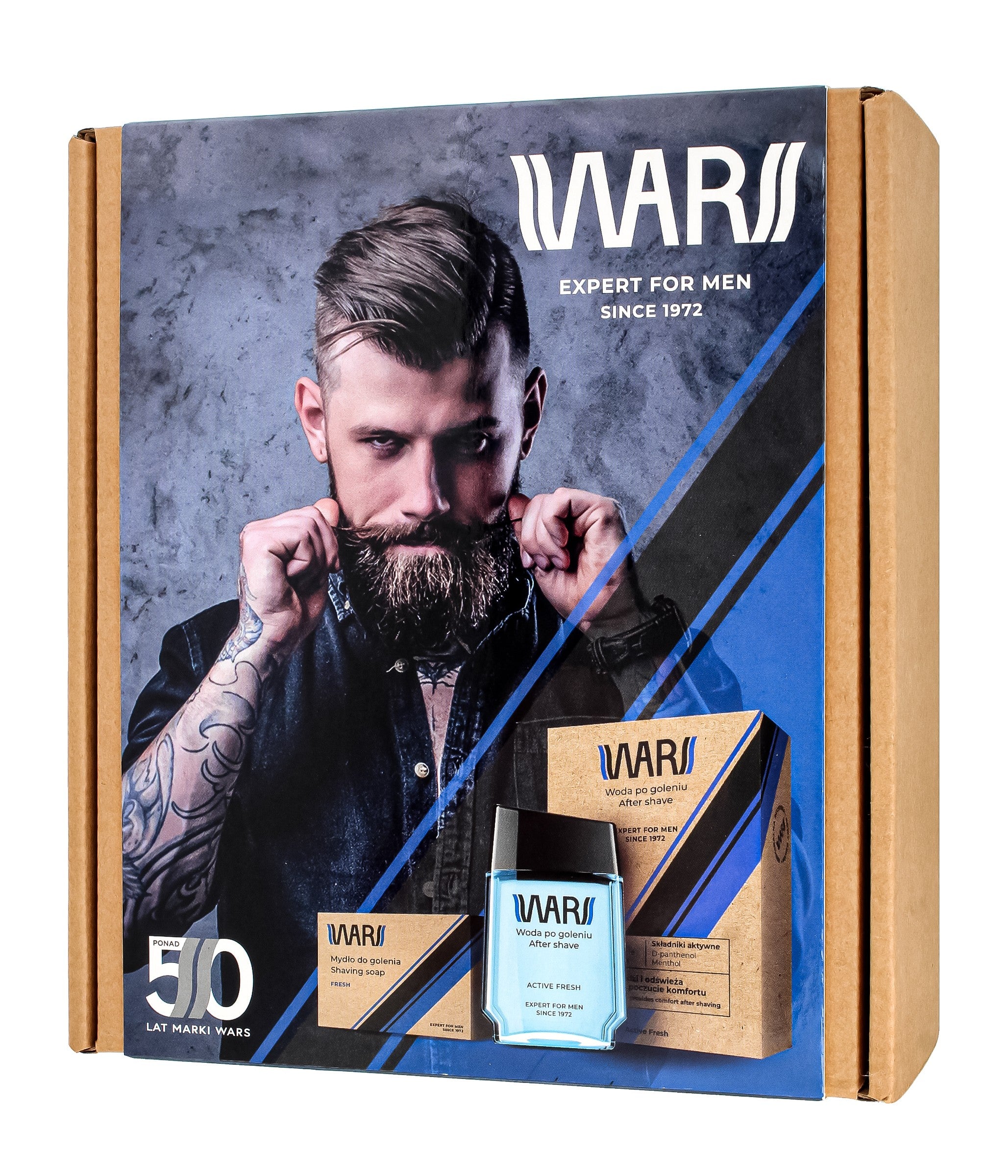 WARS Fresh Expert dovanų rinkinys (Active Fresh aftershave | Vaistine1.lt