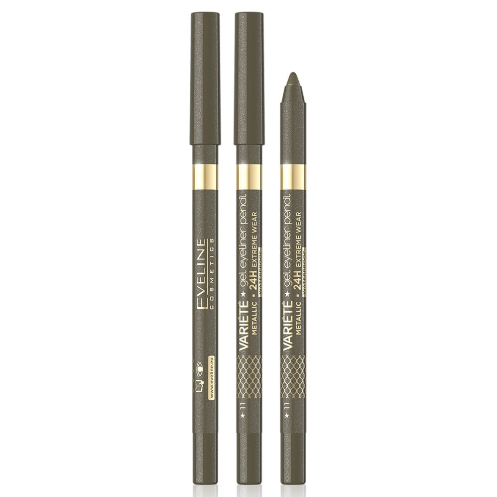 EVELINE Variety Gel Pencil for Eyes No. 11 - Khaki | Vaistine1.lt