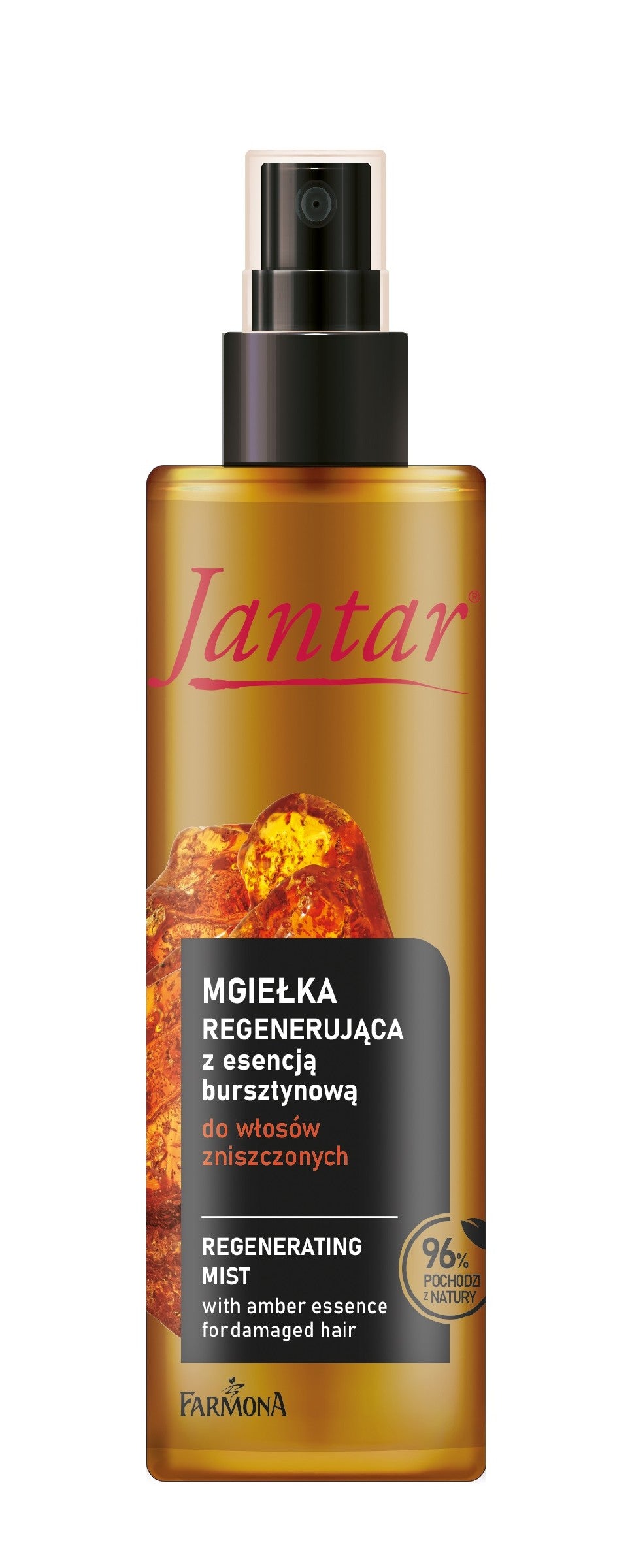 FARMONA Jantar regenerating mist for damaged hair 200ml | Vaistine1.lt