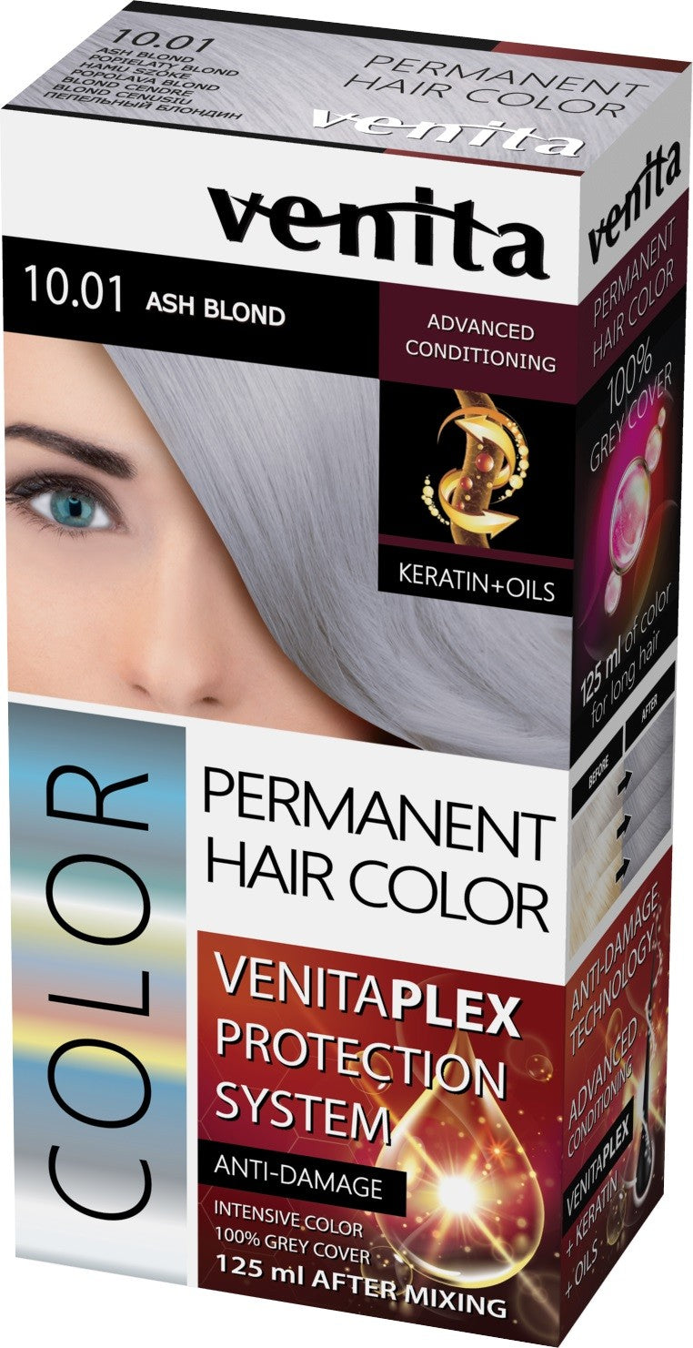 VENITA Color Hair Dye Venita Plex No. 10.01 Ash Blond 1op. | Vaistine1.lt