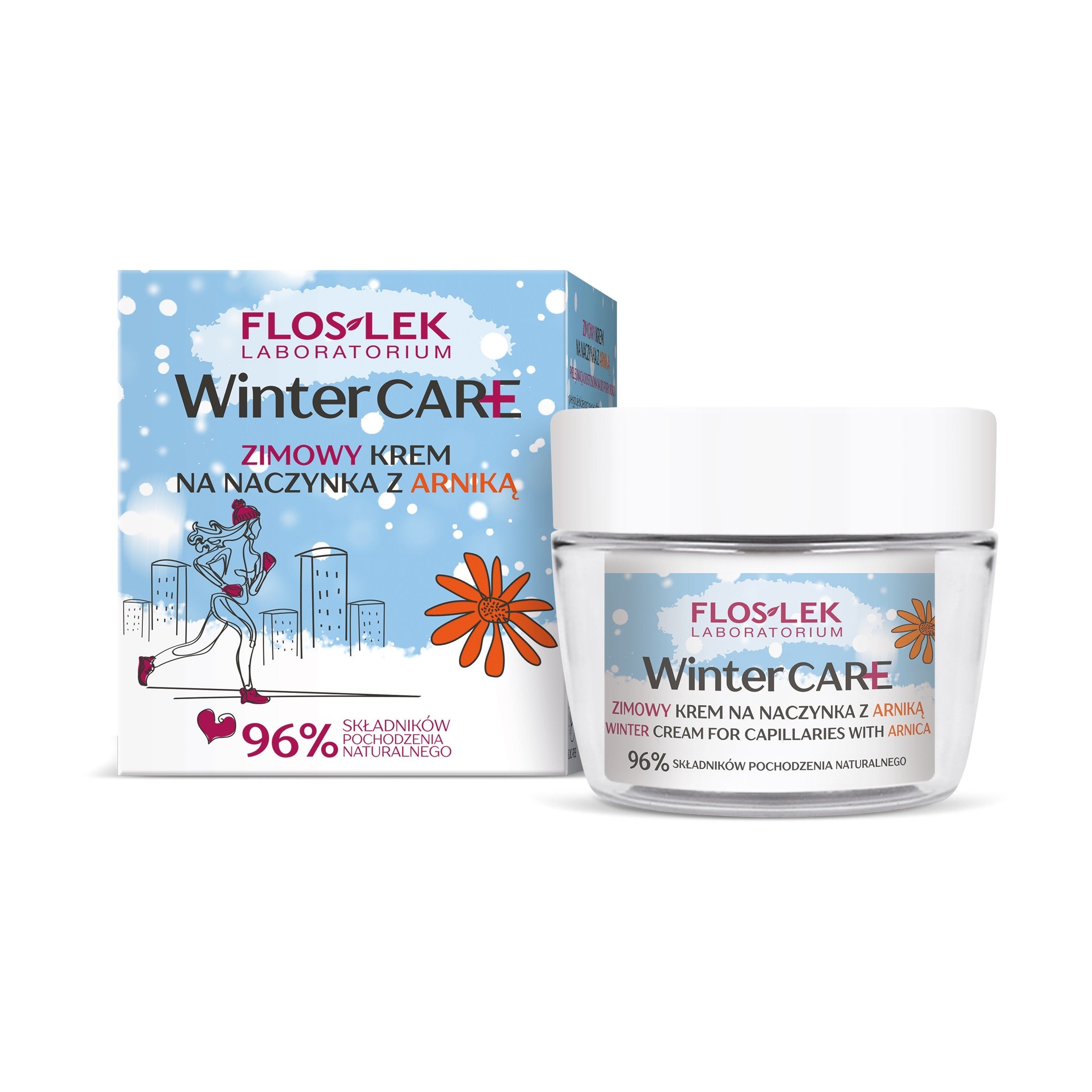 FLOSLEK Winter Care Winter Cream for Capillaries with Arnica 50ml | Vaistine1.lt