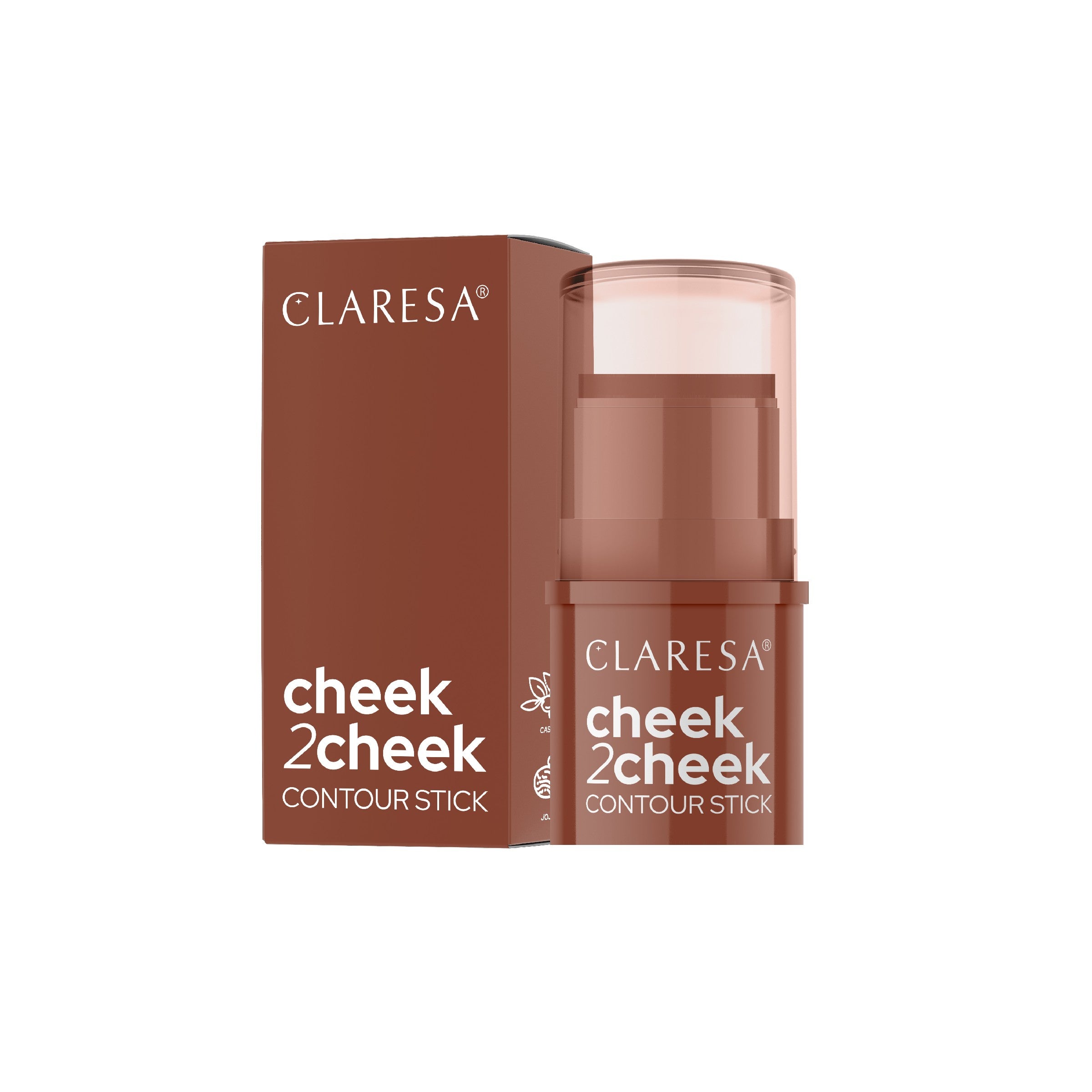 CLARESA Cheek 2 Cheek Creamy Bronzer in Stick No. 01 Neutral Sand 6g | Vaistine1.lt