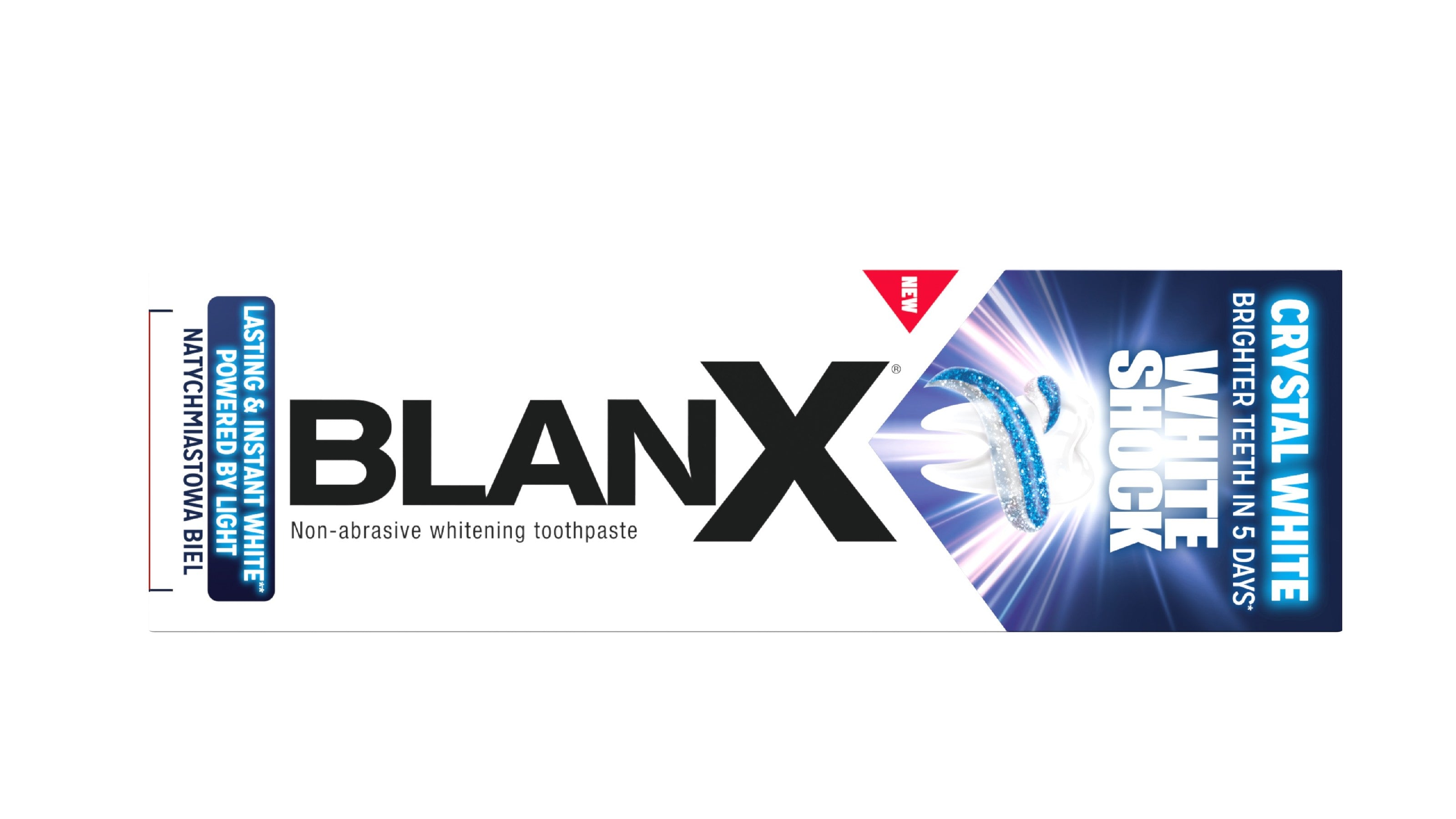 BLANX White Shock Toothpaste - Instant Whitening 75ml | Vaistine1.lt