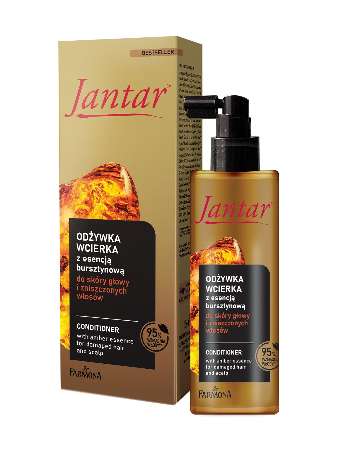 FARMONA Jantar Conditioner-Scalp Lotion with amber essence for the scalp and damaged hair 100 ml | Vaistine1.lt