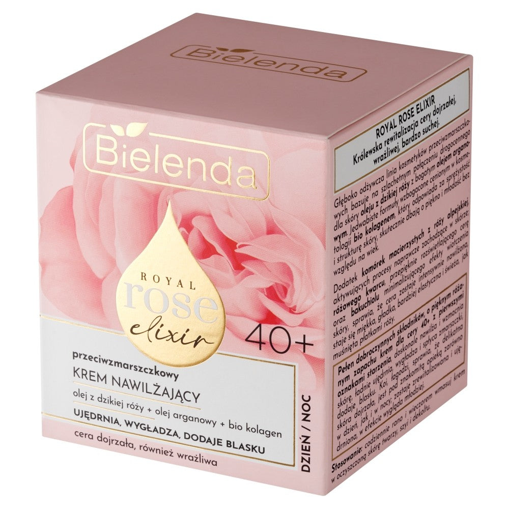 BIELENDA ROYAL ROSE ELIXIR Moisturizing Cream 40+ 50 ml | Vaistine1.lt