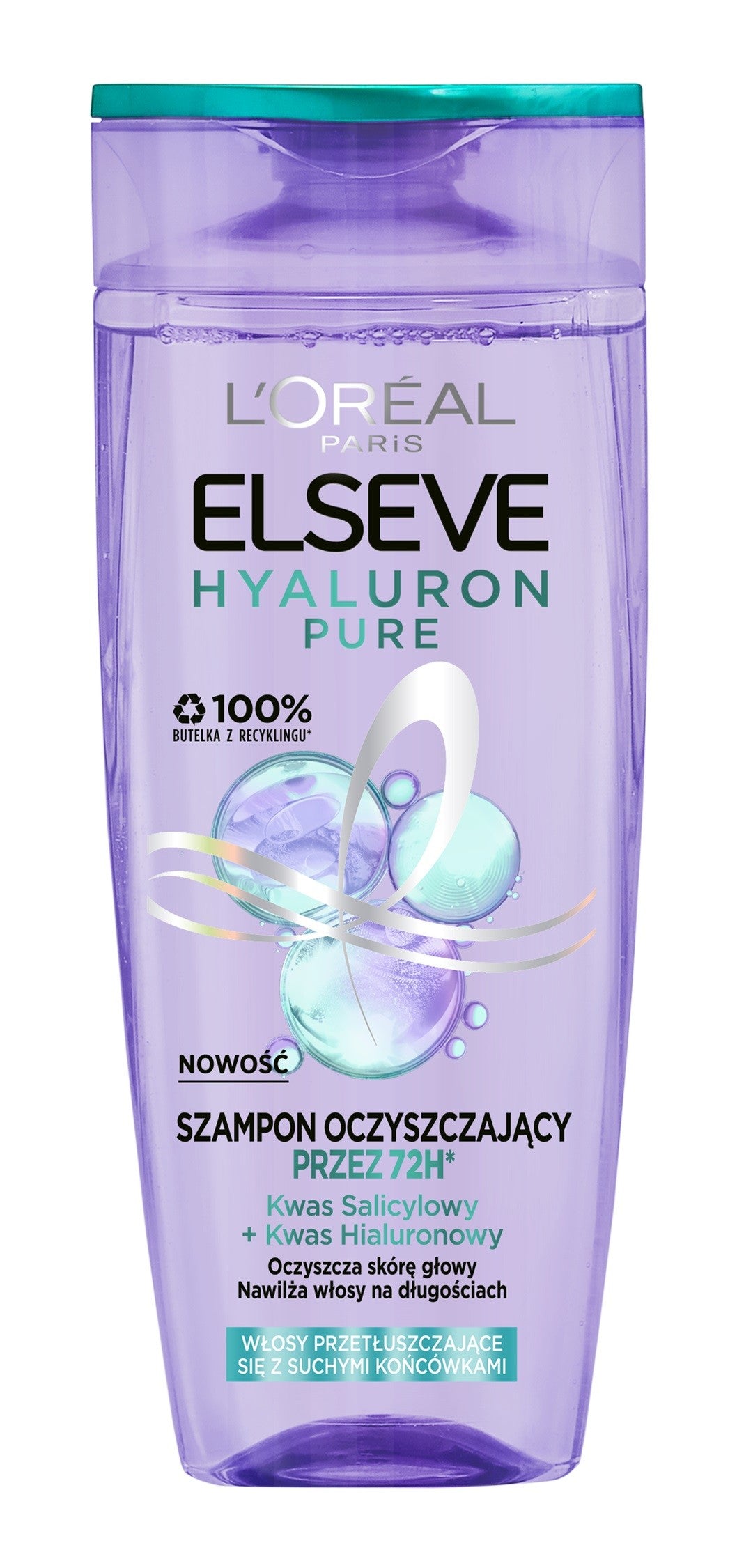 ELSEVE Hyaluron Pure Cleansing Shampoo for Scalp 400ml | Vaistine1.lt | WestPharmacy.eu