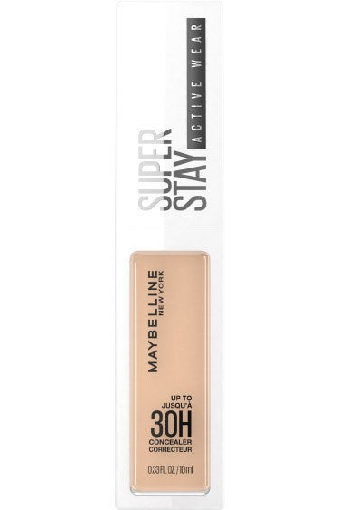 MAYBELLINE Super Stay Active Wear 30H Face Concealer No. 20 Sand 10ml | Vaistine1.lt