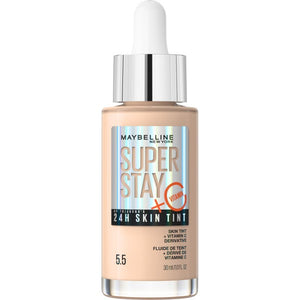 MAYBELLINE Super Stay 24H Skin Tint Illuminating Foundation with Vitamin C no. 5.5 - 30ml | Vaistine1.lt