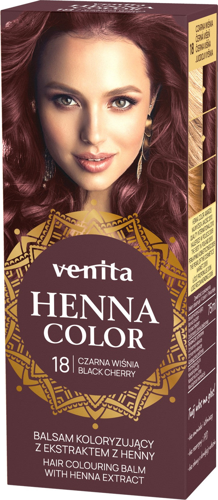 VENITA HENNA COLOR BALSAM NR 18 BLACK CHERRY | Vaistine1.lt