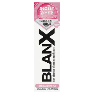 BLANX Whitening Toothpaste Glossy White 75ml | Vaistine1.lt