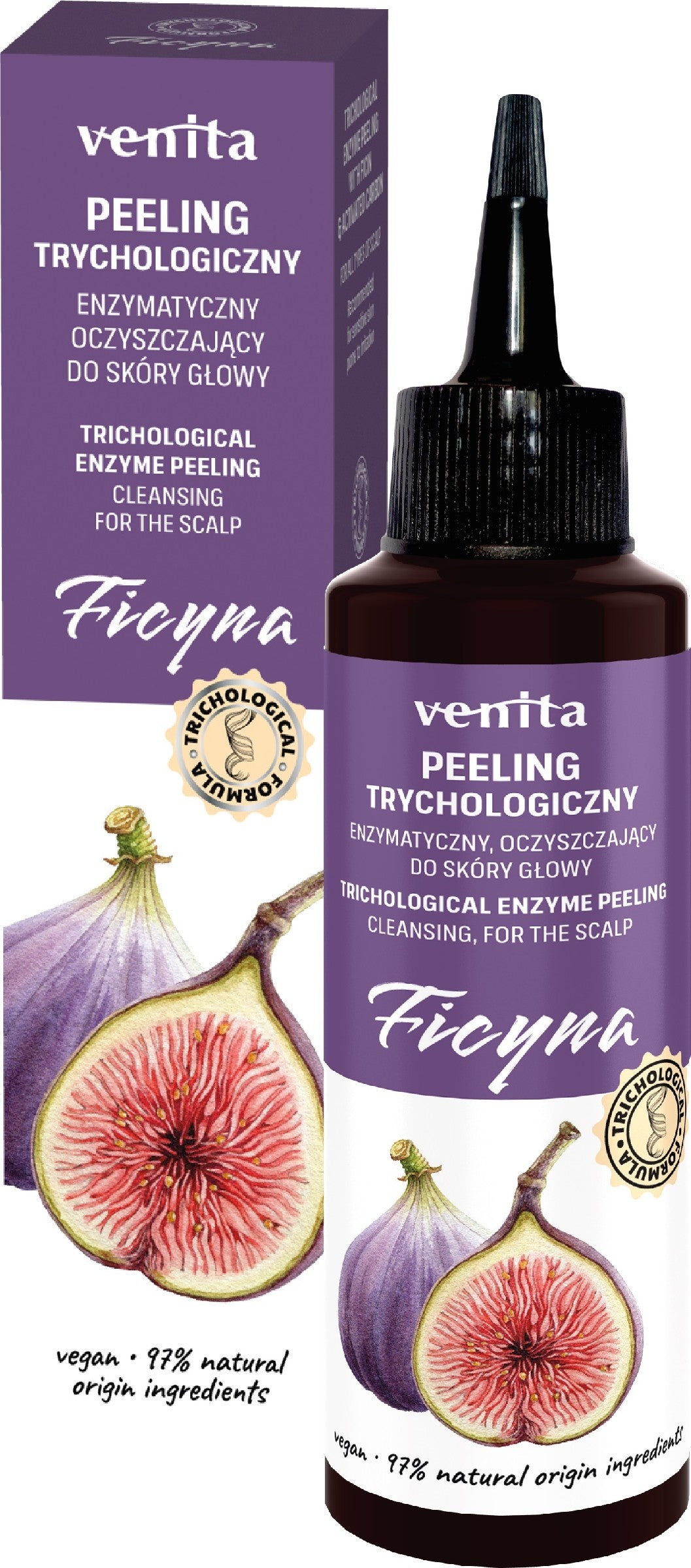 VENITA Scalp Peeling - Ficyna 100ml | Vaistine1.lt