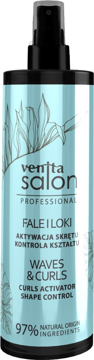 VENITA Salon Professional Styling Spray for Hair - Waves and Curls 200ml | Vaistine1.lt