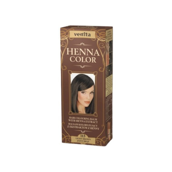 VENITA HENNA COLOR BALSAM NR 113 LIGHT BROWN NEW | Vaistine1.lt