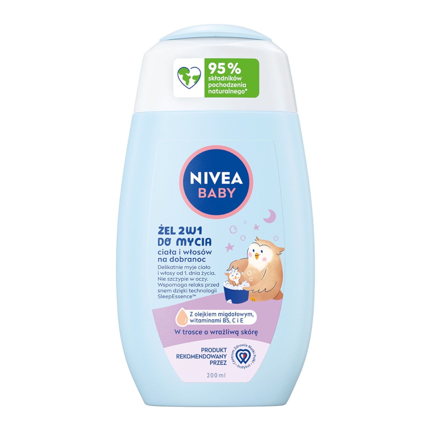 NIVEA BABY body/wash gel 200ml 2in1  | Vaistine1.lt | WestPharmacy.eu