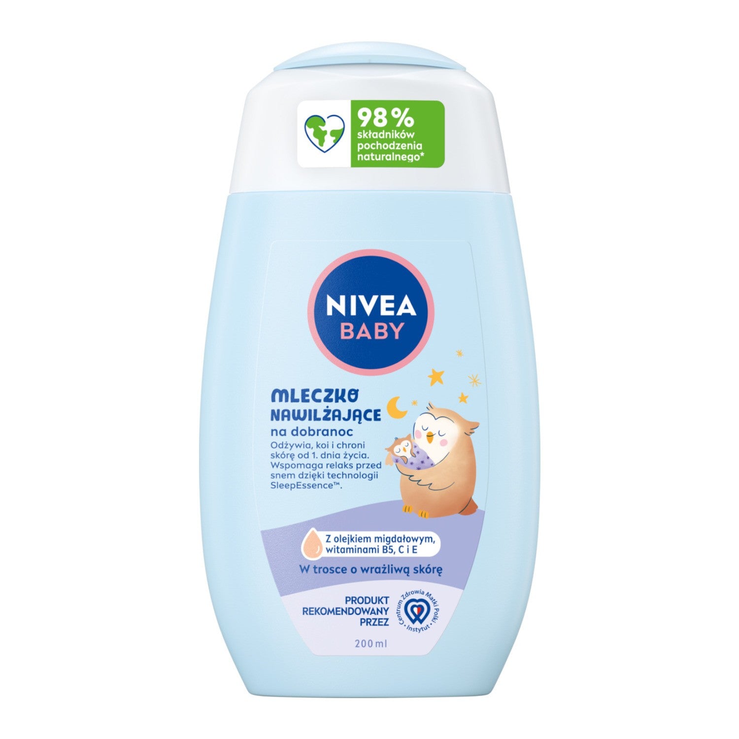 NIVEA BABY Bedtime Moisturizing Milk 200ml  | Vaistine1.lt | WestPharmacy.eu