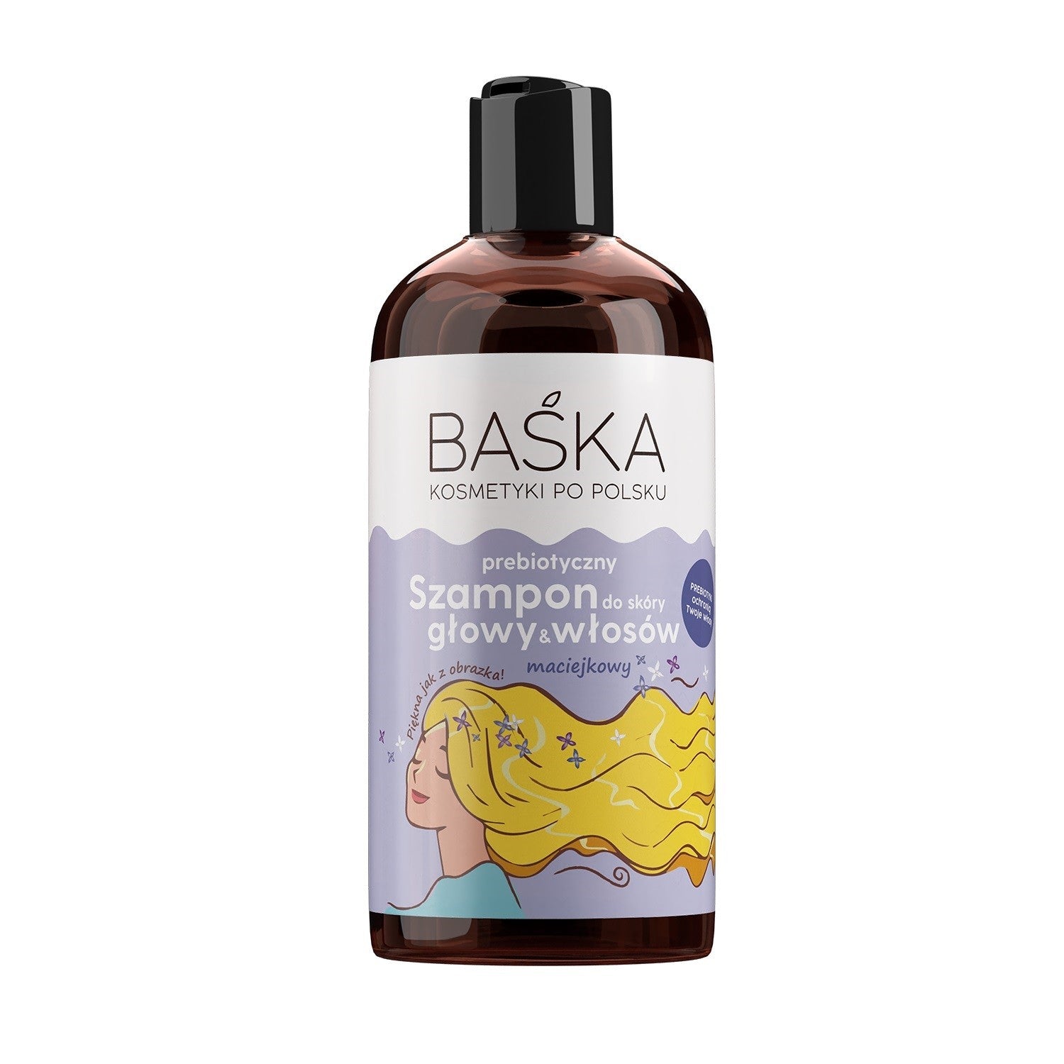 SOLVERX Baśka Prebiotic Hair Shampoo - Maciejka 500 ml | Vaistine1.lt