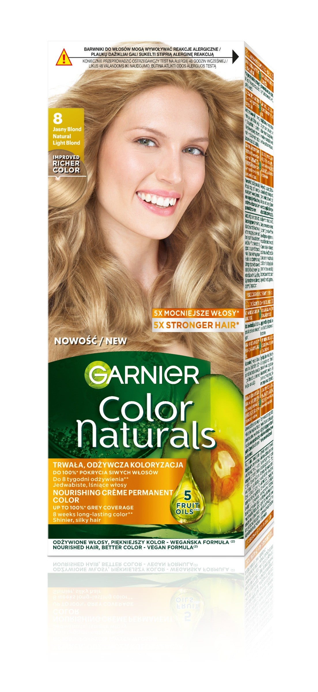 GAR COLOR N Color No. 8 Light Blonde& | Vaistine1.lt