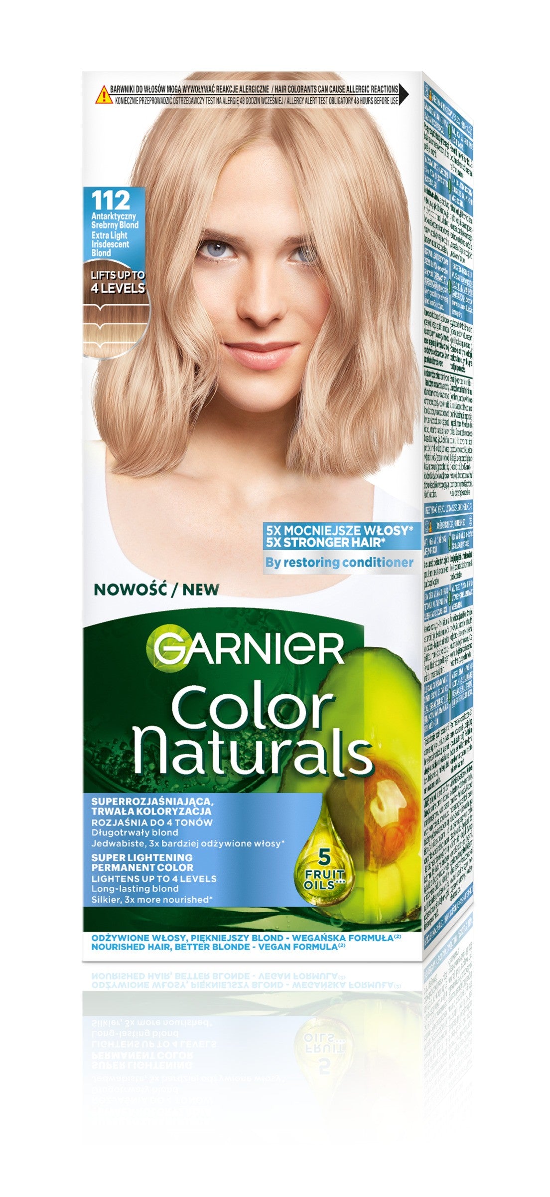 GAR COLOR N Color no. 112 Antarctic Silver Blonde | Vaistine1.lt