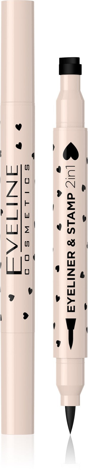 EVELINE Eyeliner and Stamp in Pencil 2in1 - heart 1pc | Vaistine1.lt