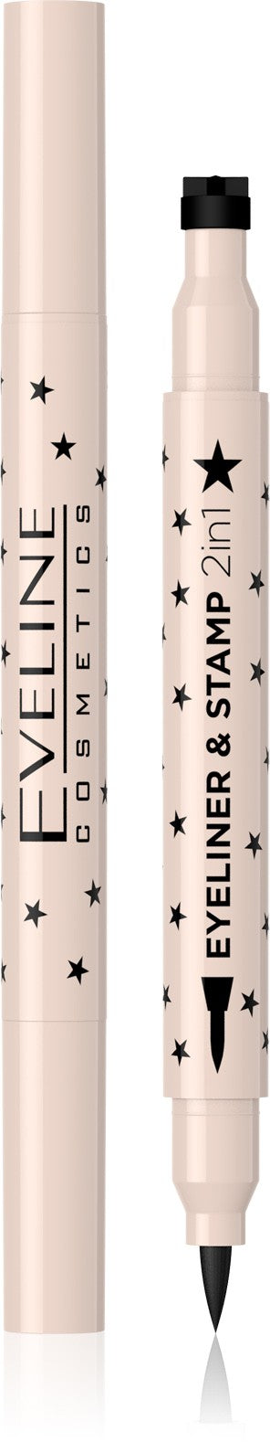 EVELINE Eyeliner and Stamp in Pencil 2in1 - star 1pc | Vaistine1.lt