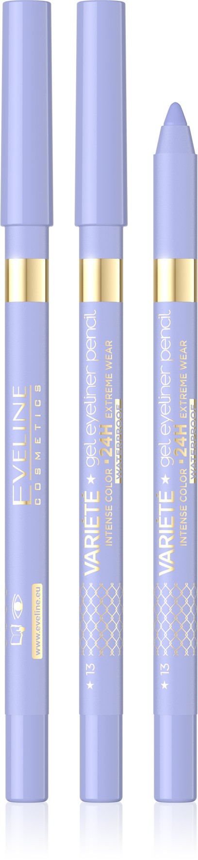 EVELINE Variety Gel Pencil for Eyes No. 13 - Blue | Vaistine1.lt