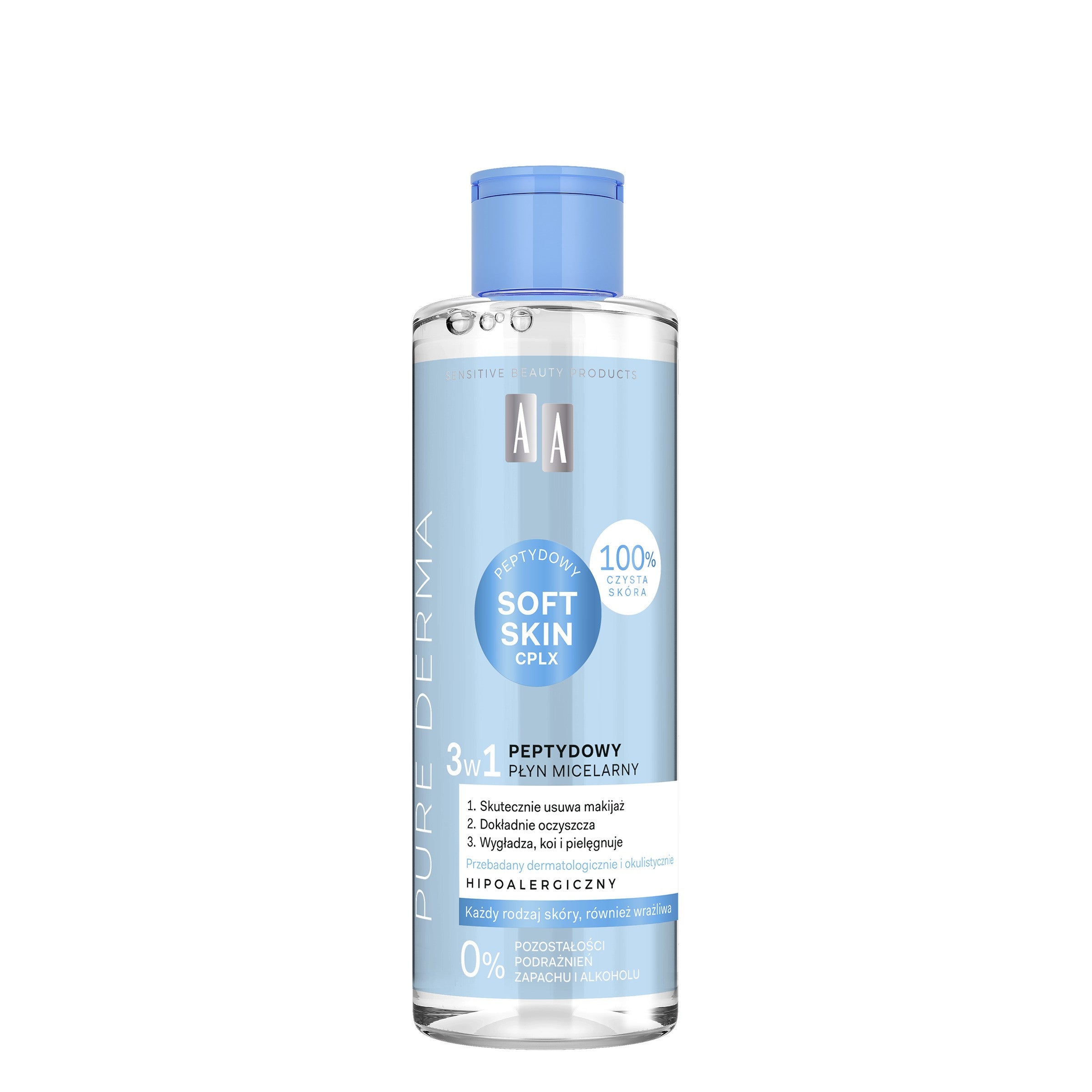 AA Pure Derma Peptide Micellar Liquid 3in1 200 ml | Vaistine1.lt