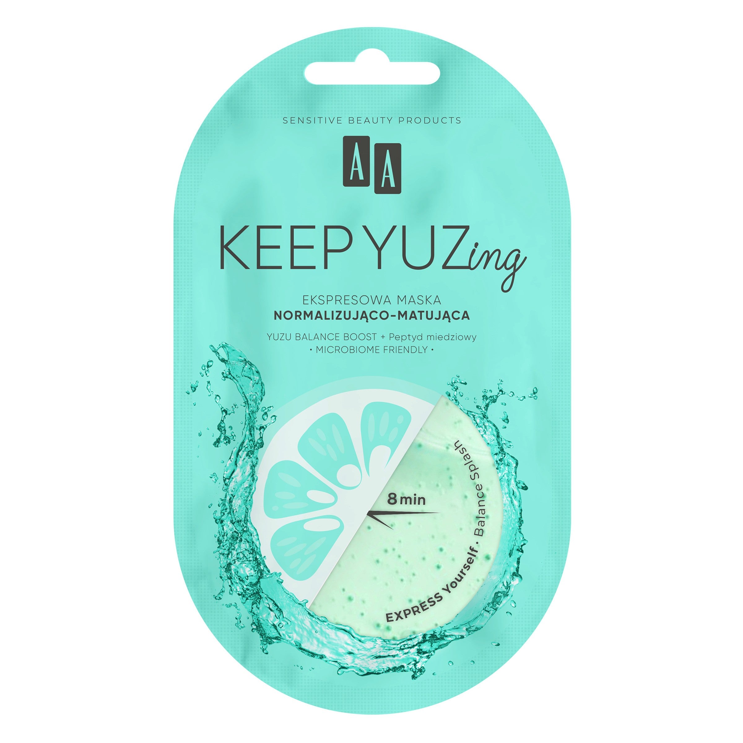 AA Keep Yuzing Express Mattifying and Normalizing Mask 7 ml | Vaistine1.lt