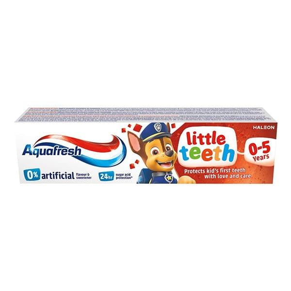 GSK AQUAFRESH Past d/dzieci LITLE TEETH Psi Patrol | Vaistine1.lt