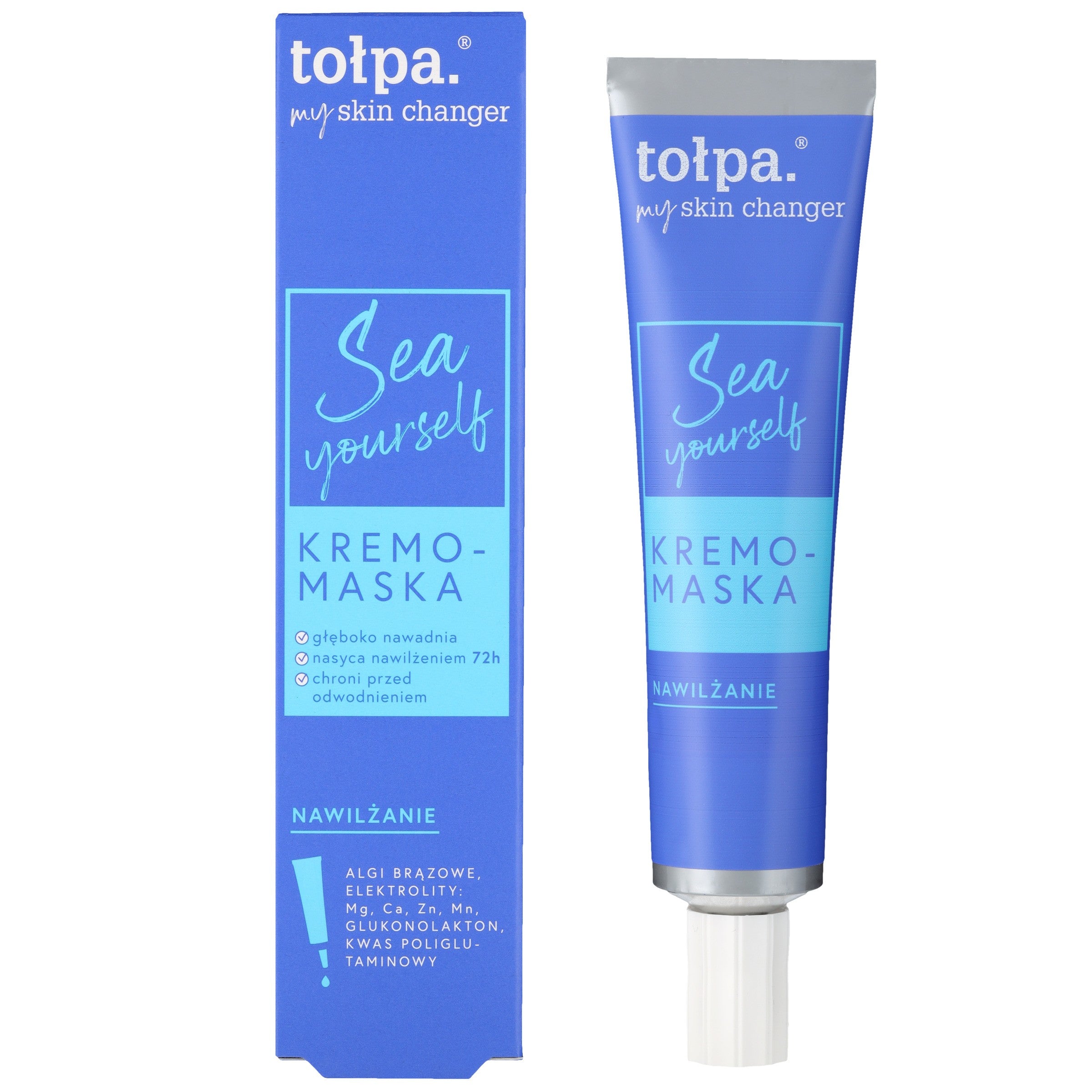 TOŁPA My Skin Changer Cream-Mask for Face Sea Yourself - moisturizing 40 ml | Vaistine1.lt