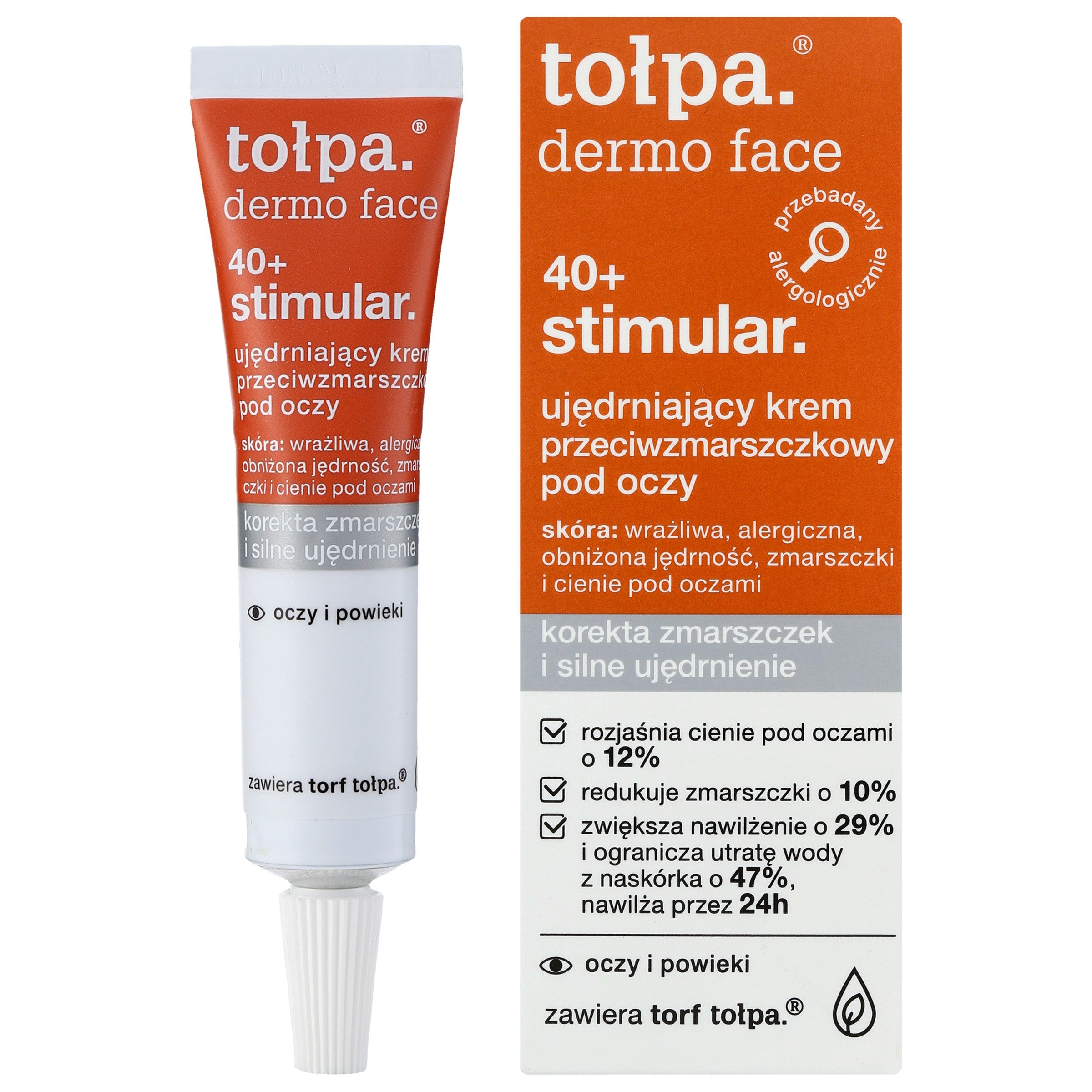 TOŁPA Dermo Face Stimular 40+ Firming Anti-Wrinkle Eye Cream 10 ml | Vaistine1.lt