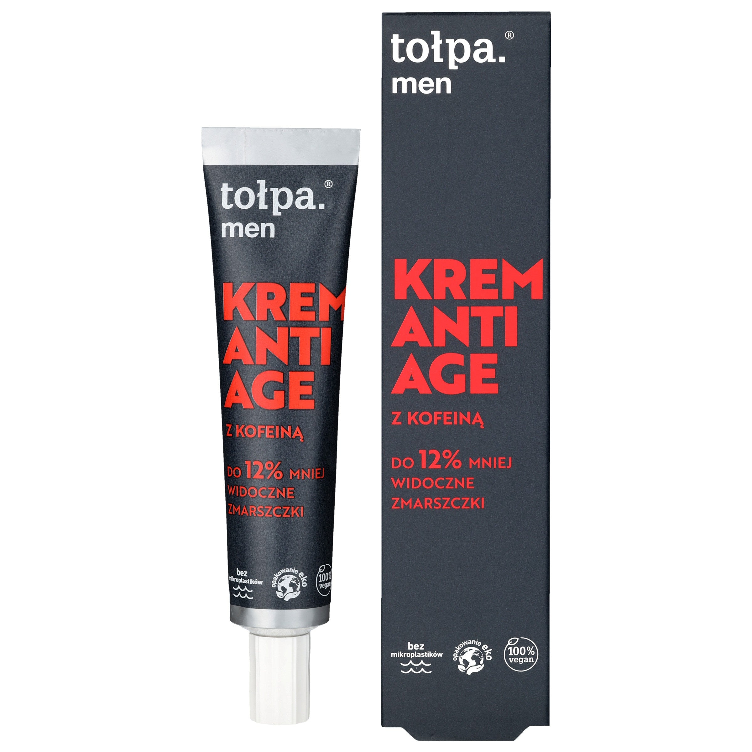 TOŁPA Men Anti-Age Cream with Caffeine 40 ml | Vaistine1.lt