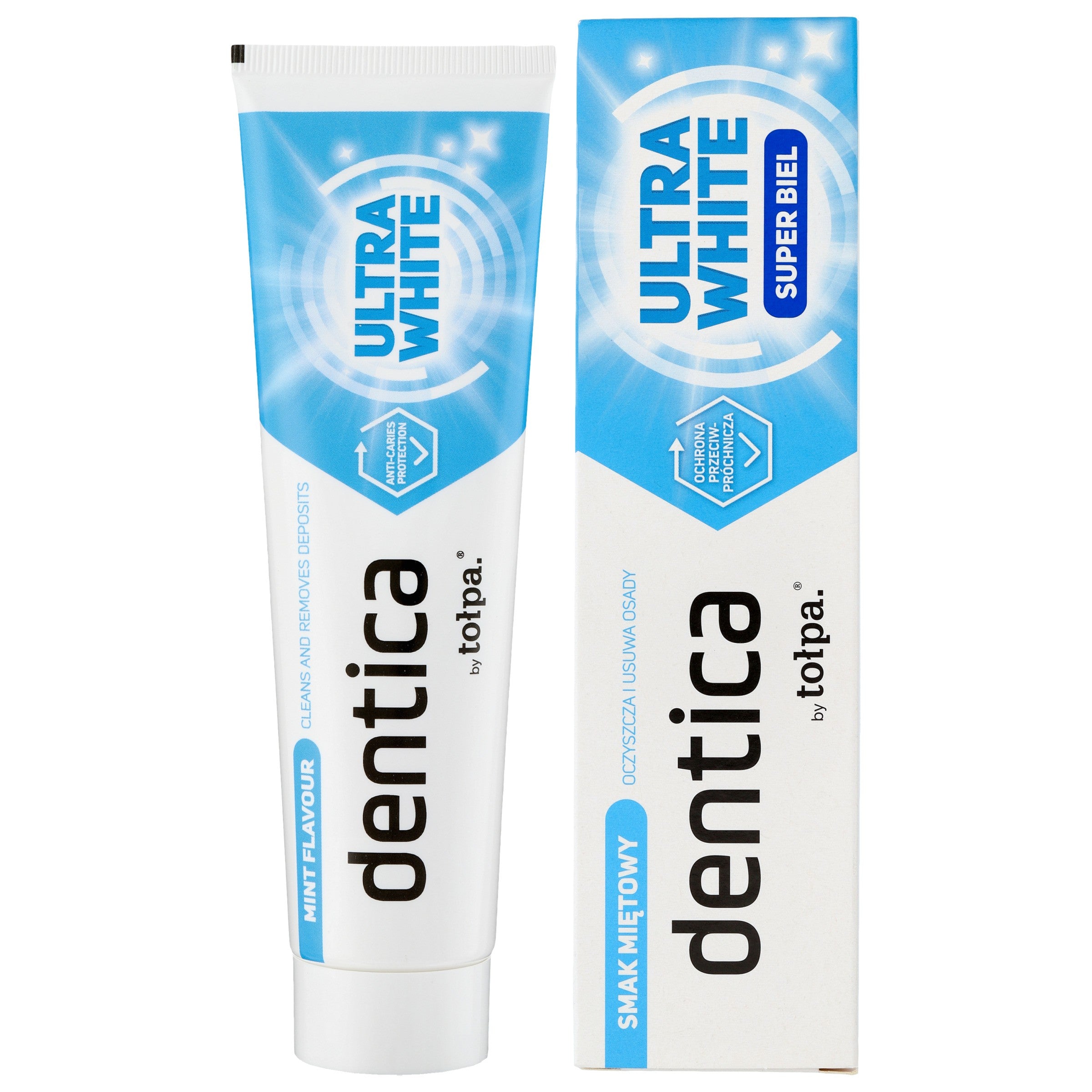 TOŁPA Dentica Ultra White Whitening Mint Toothpaste 100 ml | Vaistine1.lt