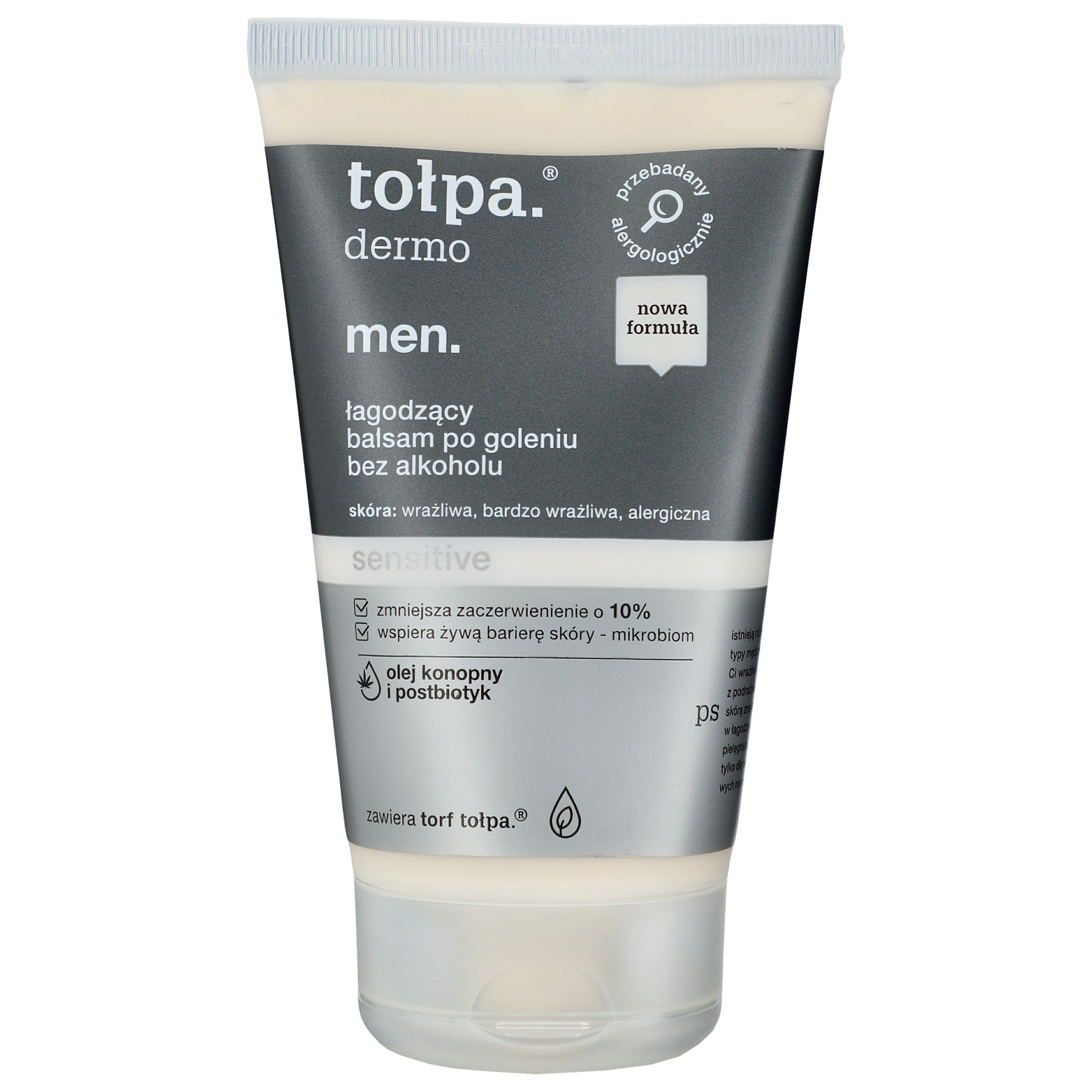 TOŁPA Dermo Men Soothing Aftershave Balm Alcohol-Free Sensitive 100 ml | Vaistine1.lt