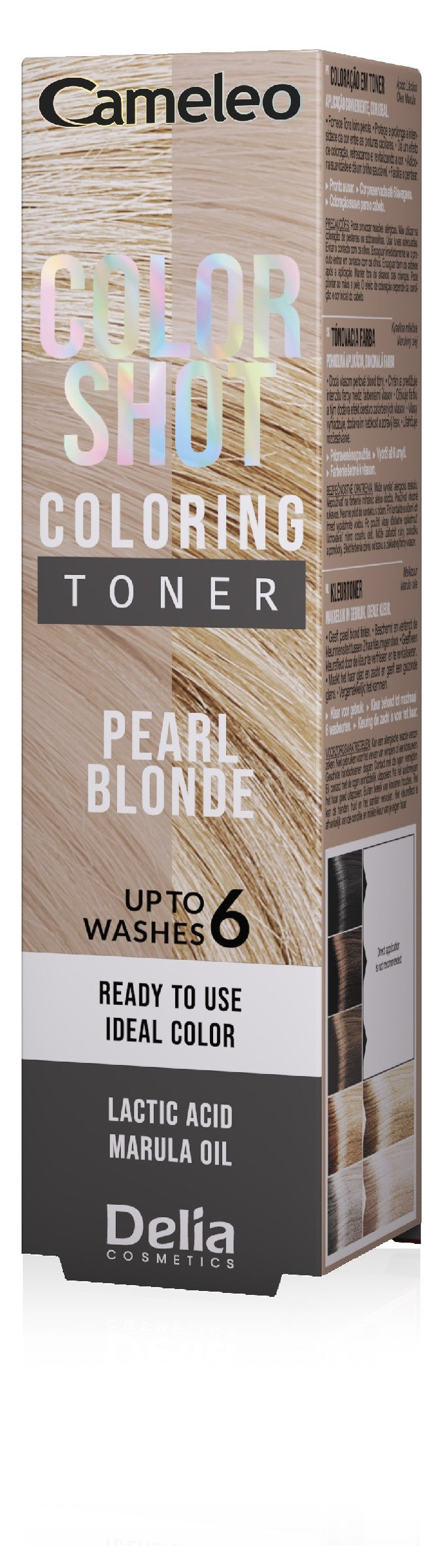 CAMELEO - COLOR SHOT TONER Pearl Blonde d/wło tube 60ml | Vaistine1.lt