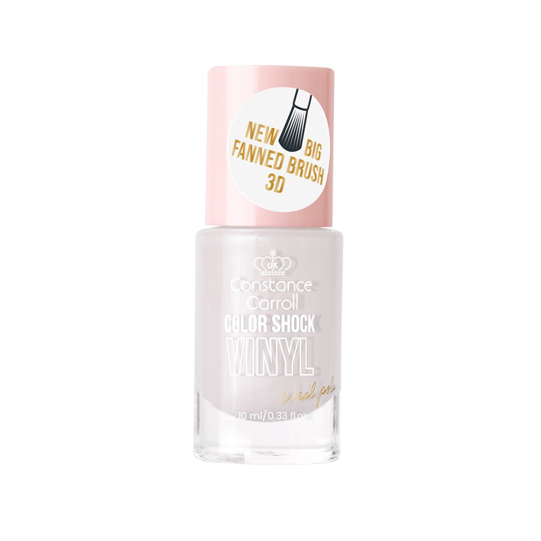 CONSTANCE CARROLL Nail lacquer with vinyl no. 27 Silver Moon 10 ml | Vaistine1.lt