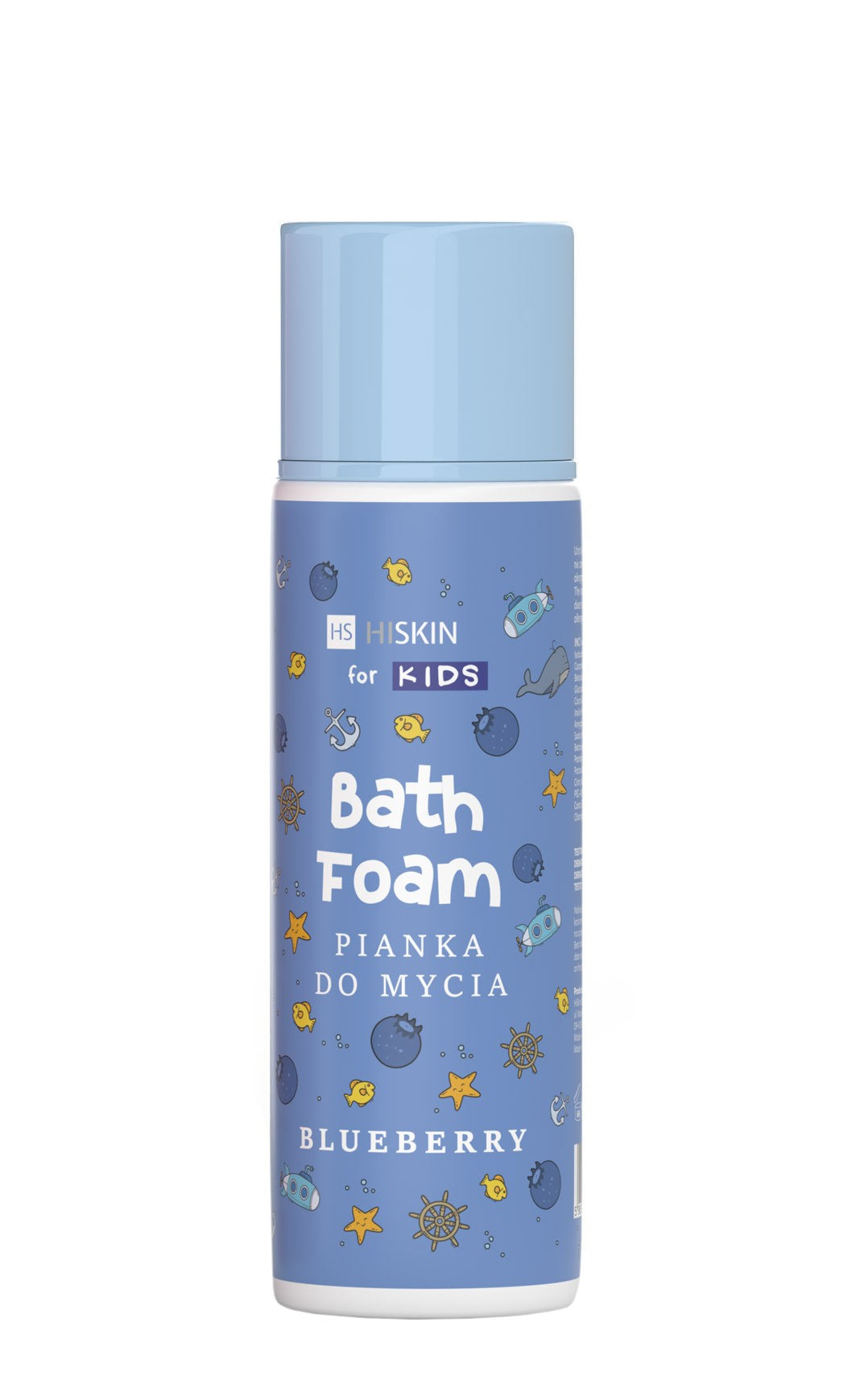 HISKIN for Kids Body Wash Pianka Blueberry 200 ml | Vaistine1.lt