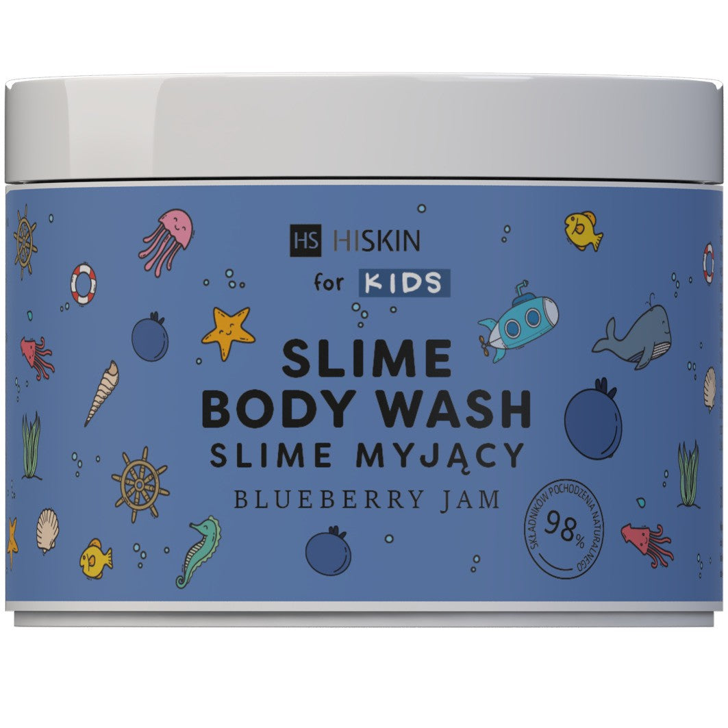 HISKIN for Kids Body Wash Slime Blueberry Jam 150 ml | Vaistine1.lt