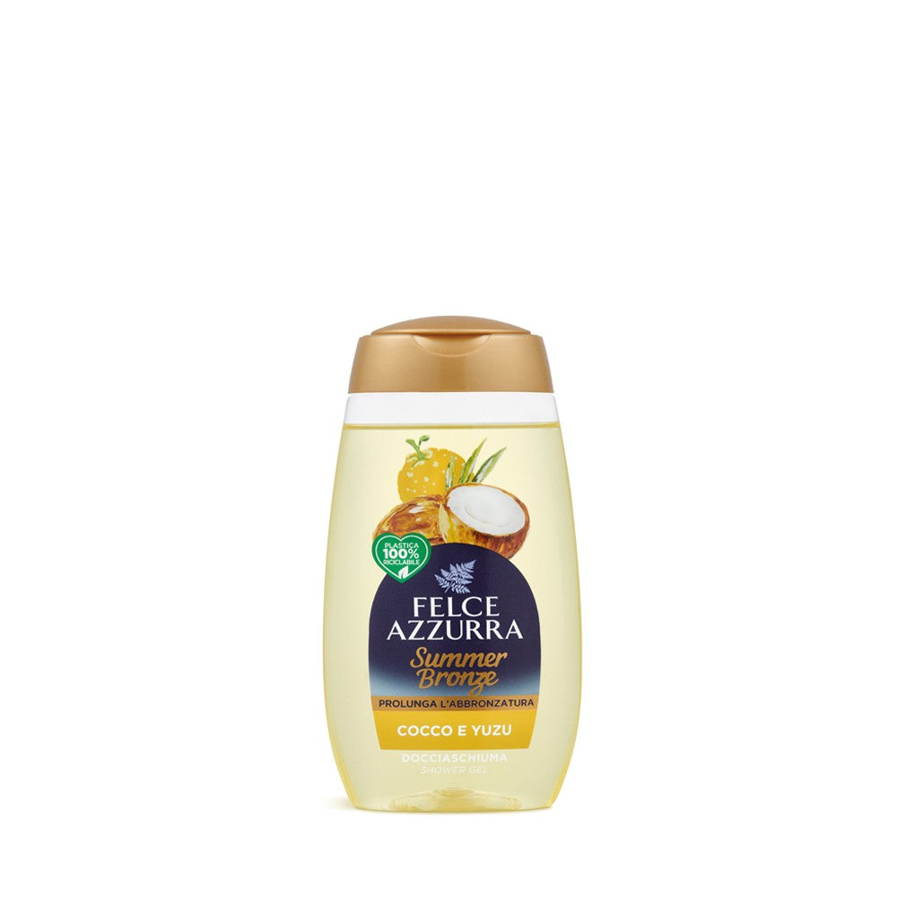 FELCE AZZURRA Shower Gel Summer Bronze Coconut & Yuzu 250 ml | Vaistine1.lt