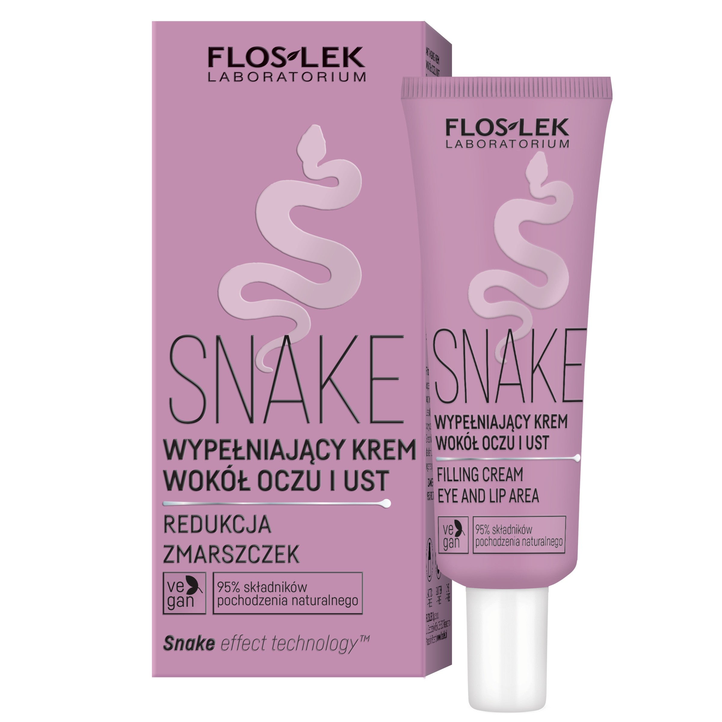 FLOSLEK Snake Filling Cream for Eyes and Lips 30 ml | Vaistine1.lt