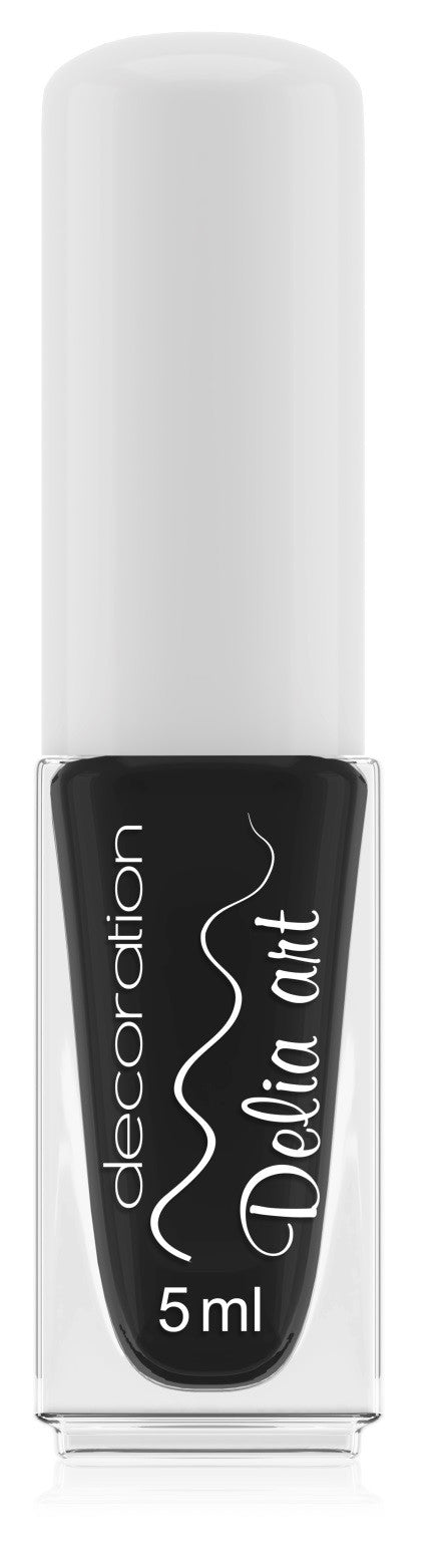 DELIA Art Lacquer for decorations black 5 ml | Vaistine1.lt