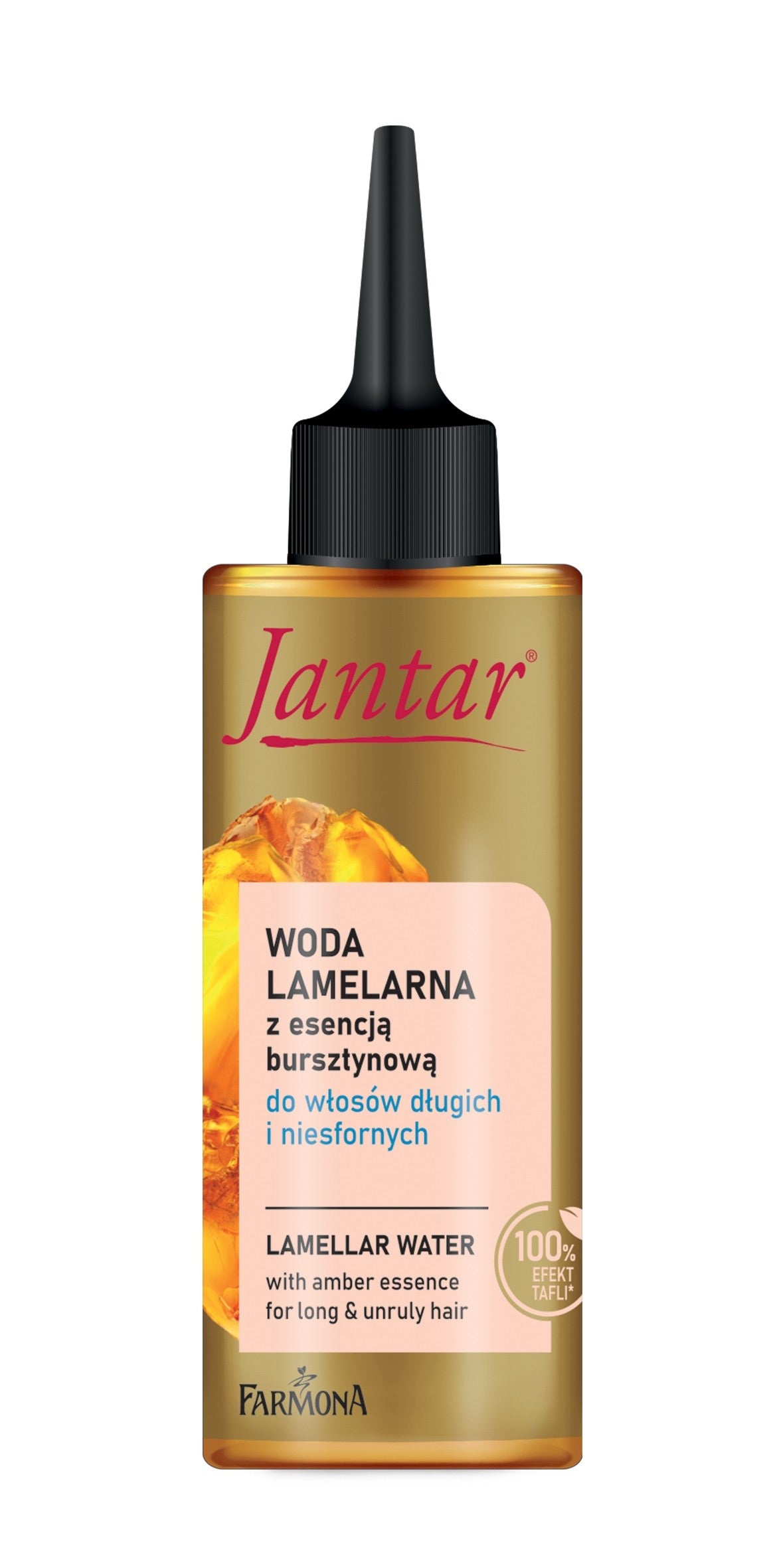 FARMONA Jantar Lamellar Water with amber essence for long and unruly hair 150 ml | Vaistine1.lt