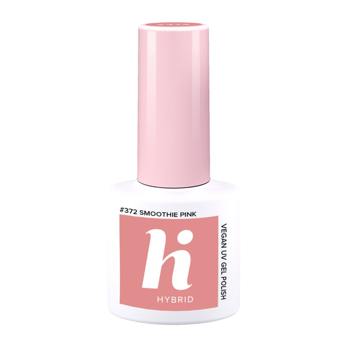 HI HYBRID Hybrid lacquer 372 Smoothie Pink 5 ml | Vaistine1.lt