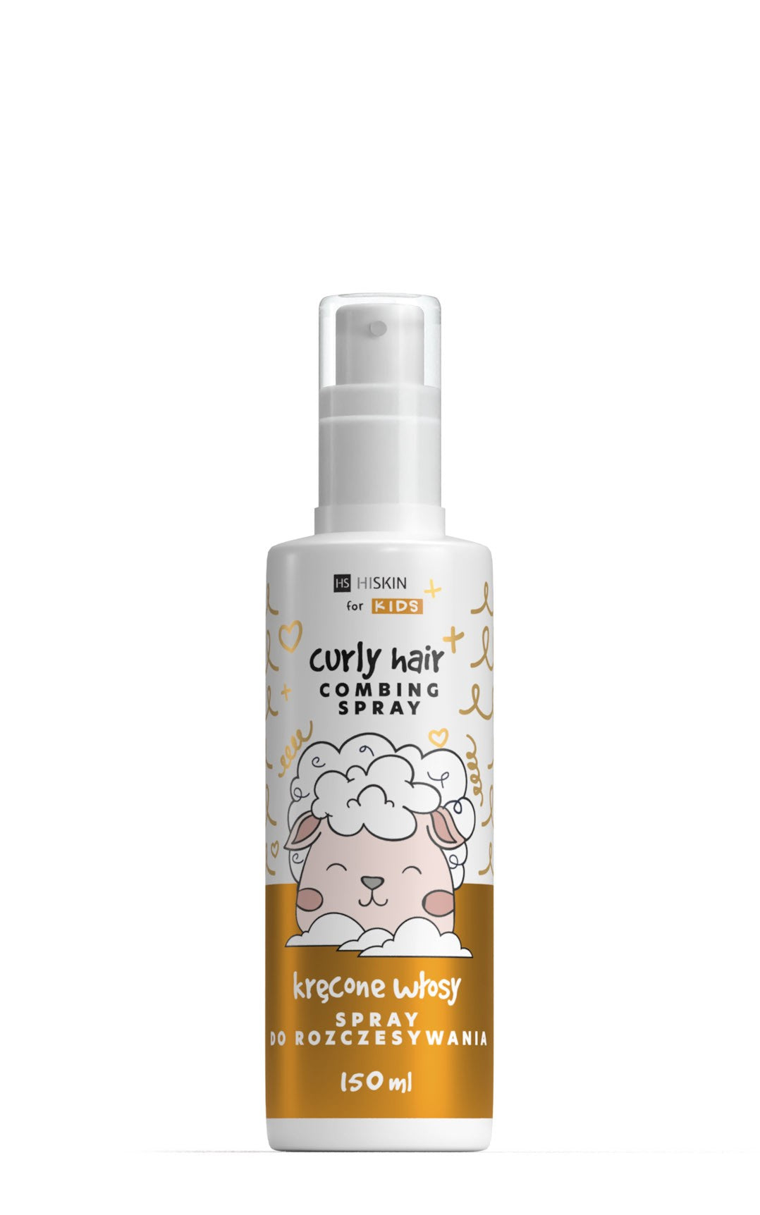 HISKIN Kids Curly Spray for detangling curly hair 150 ml | Vaistine1.lt